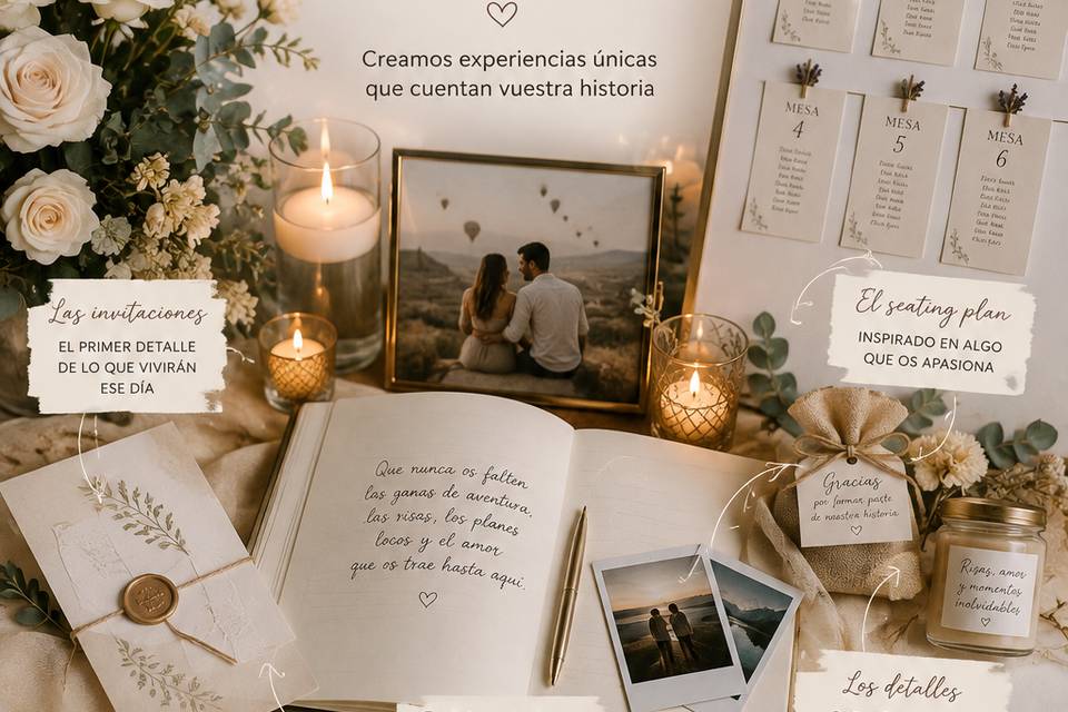 Vuestra boda, vuestra historia
