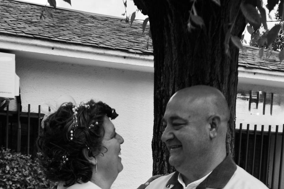 Boda civil llena de emoción