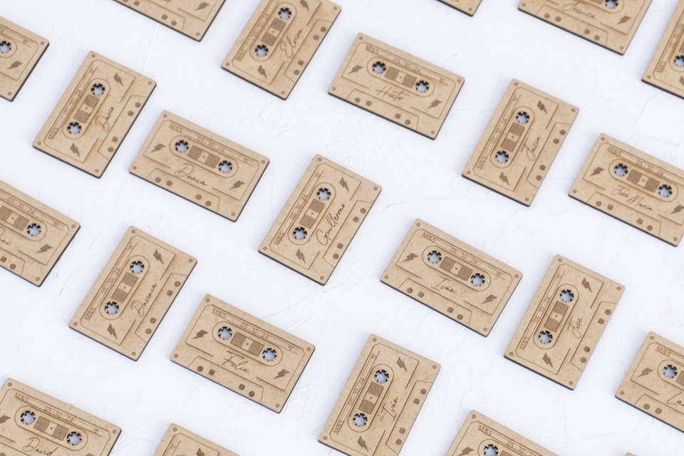 Marcasitios Cintas de Cassette