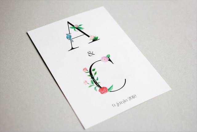 Invitación floral
