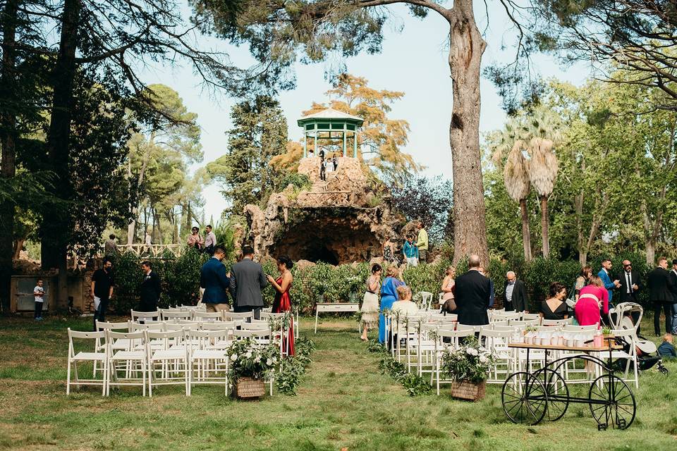 Ceremonia en el lago