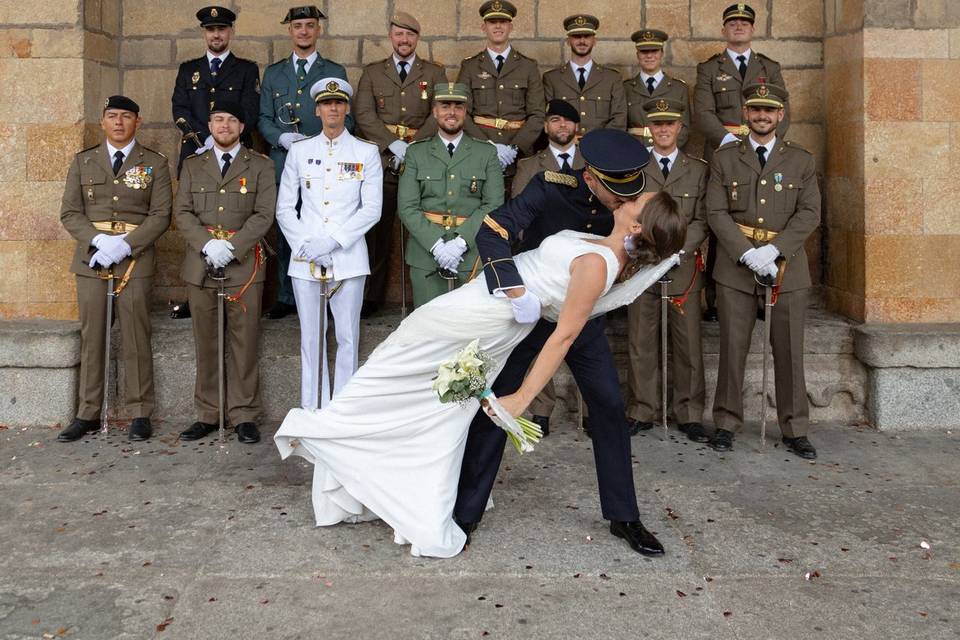 Boda militar