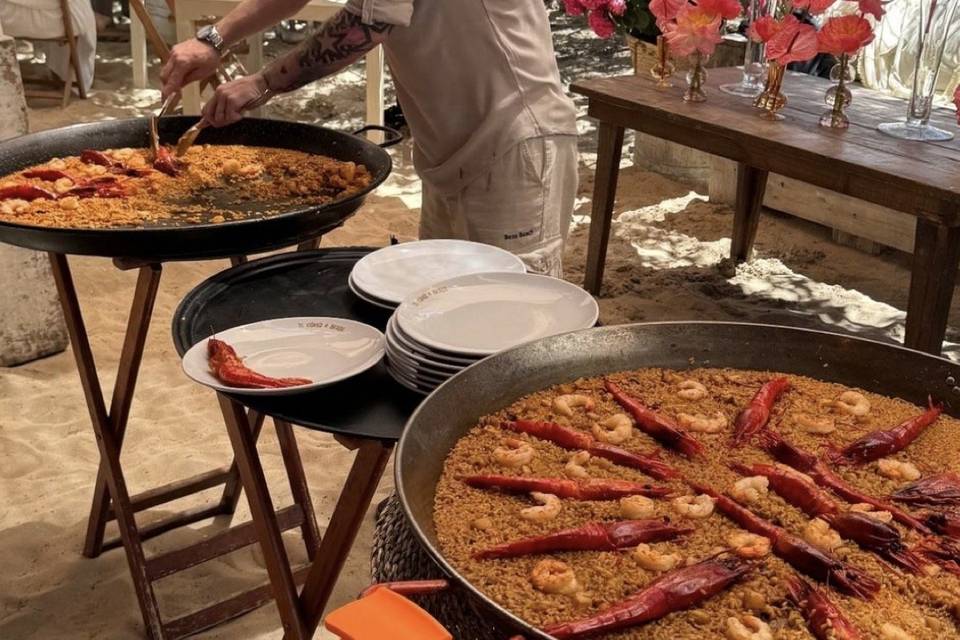 stand de paellas