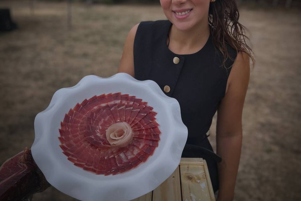 Cortadora de jamón.
