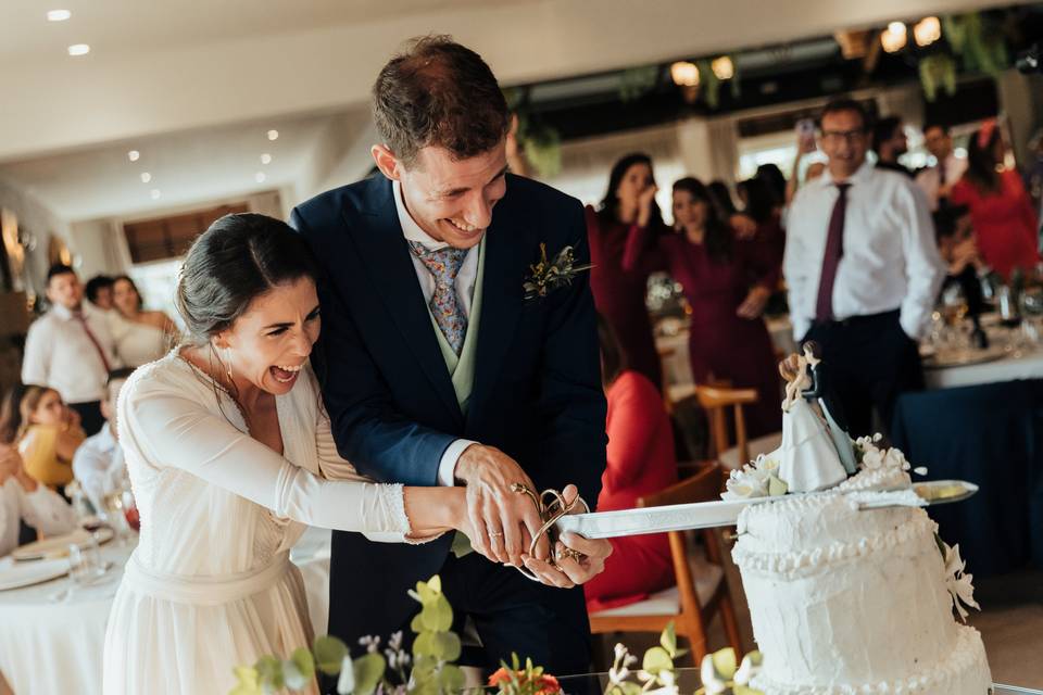 Corte de tarta