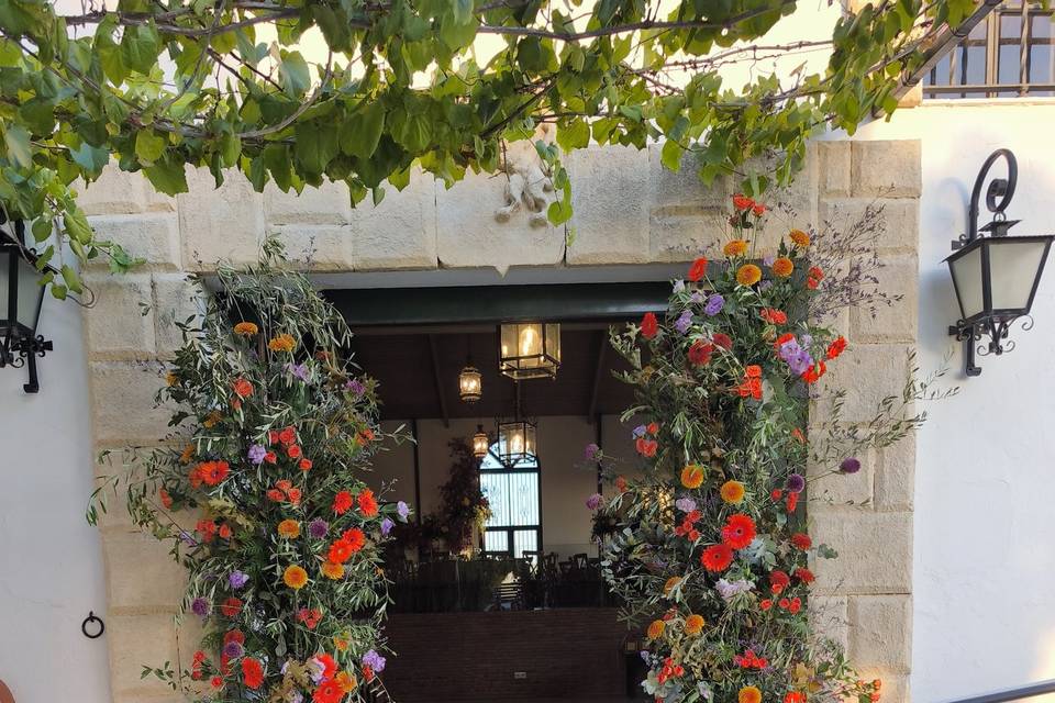 Entrada a salón