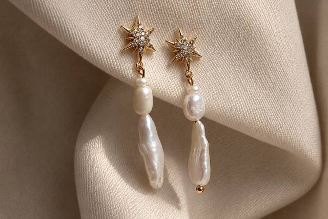 Pendientes para novia