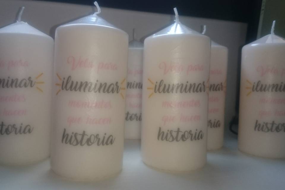 Velas Personalizadas