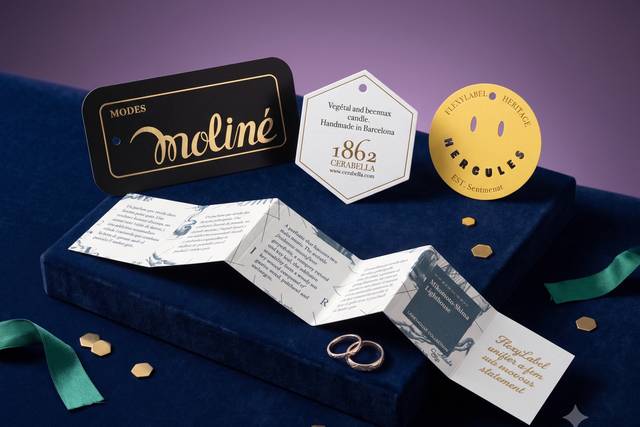 Etiquetas colgantes