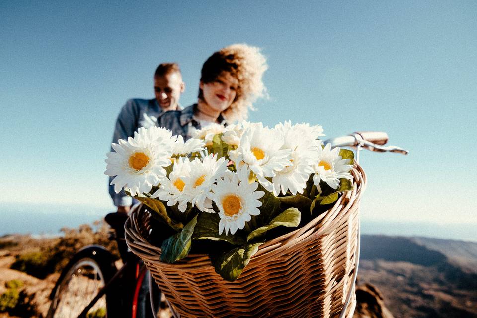 Preboda con bicicletas