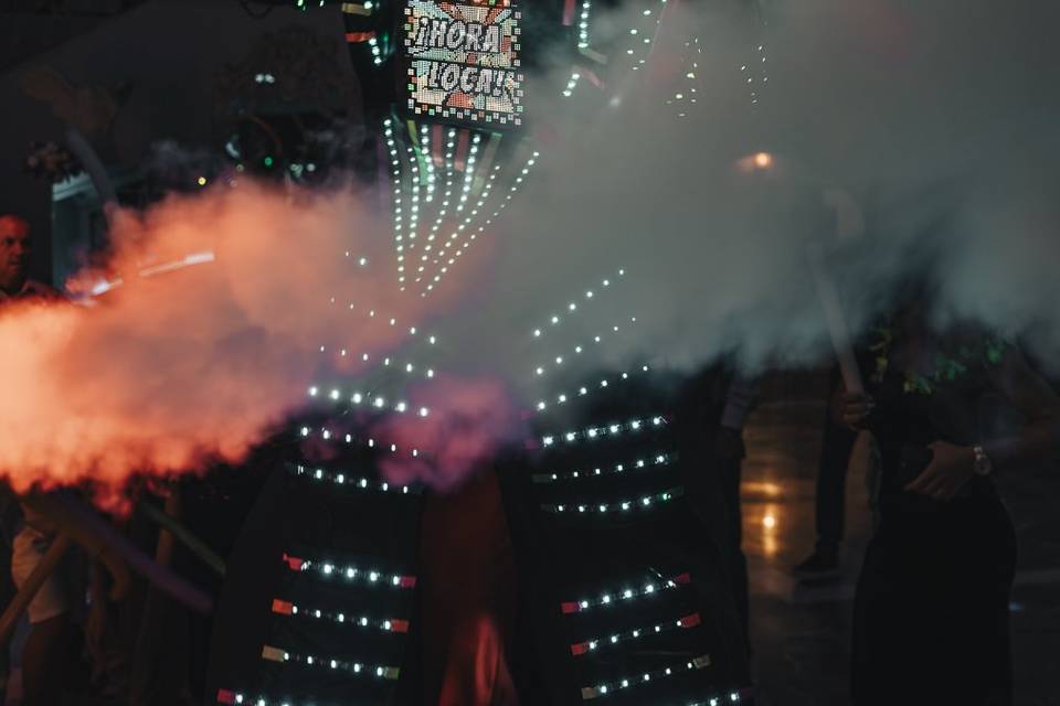 Robot Led