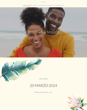Diseño Palm and Protea